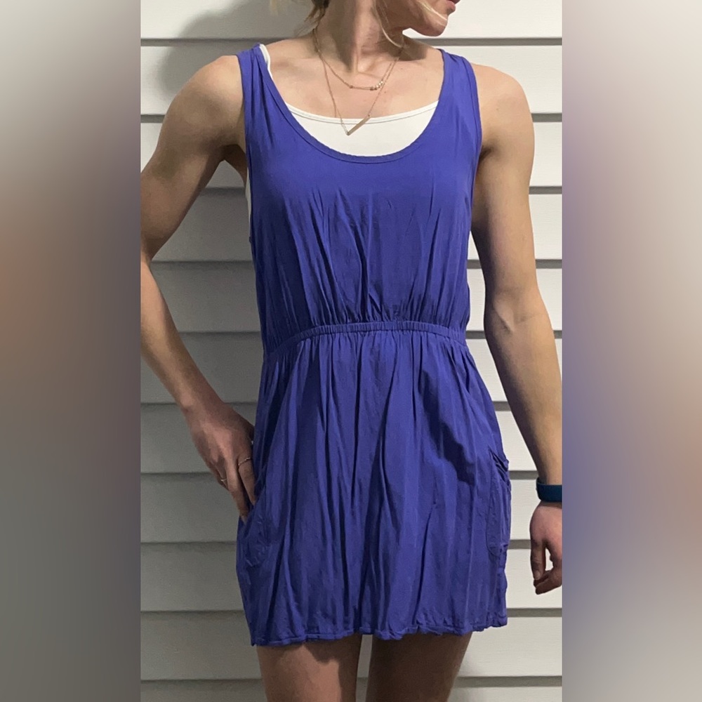 Purple dress